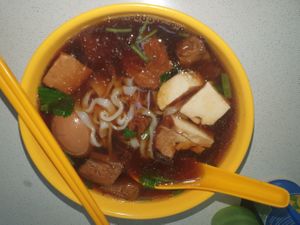 Very nice kway chap at Jia Le Yuan Vegetarian in Central Singapore