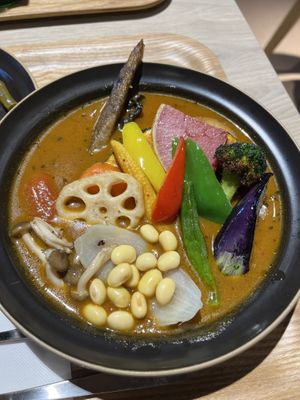 You can customize your order.  at Rojiura Curry Samurai in Sapporo