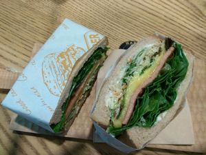 sandwich  at Moomoo Burger & Smoothie in Busan