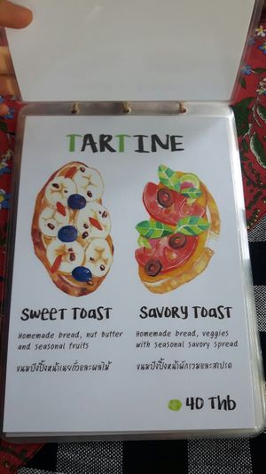 Menu 3 at Little Good Things in Mae Hong Son