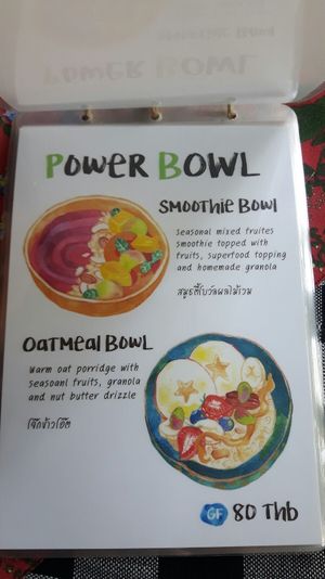 Menu 4 at Little Good Things in Mae Hong Son