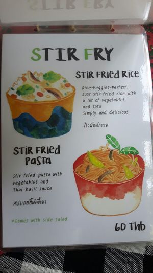 Menu 9 at Little Good Things in Mae Hong Son