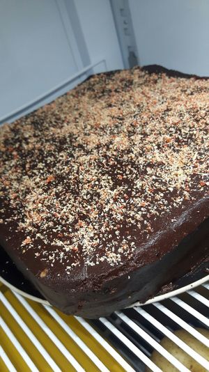 Vegan Oil Free & Sugar Free Chocolate Cake  at Little Good Things in Mae Hong Son