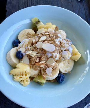 Fruit Bowl at Little Good Things in Mae Hong Son