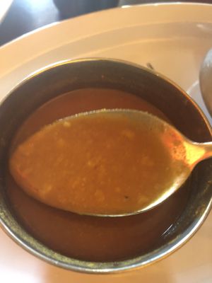 Soup at Chennai Dosa in Hicksville