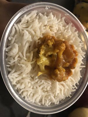 #gobimasala #vegan #jasminrice  at Chennai Dosa in Hicksville