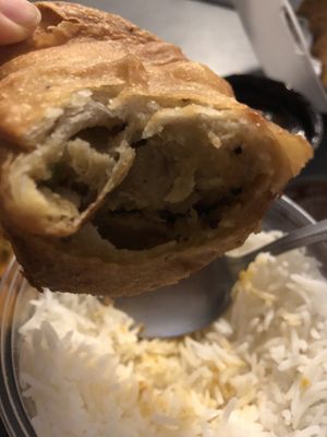 
Samosa #vegan #samosa  at Chennai Dosa in Hicksville