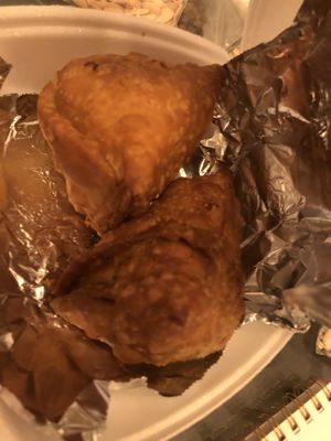 Samosa
#vegan  at Chennai Dosa in Hicksville
