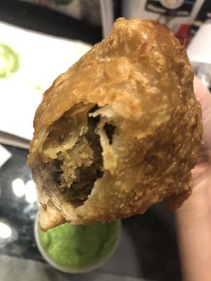 Samosa (vegan)  at Chennai Dosa in Hicksville