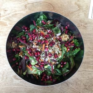 Salade Naheema at Birona Hummus Bar in Montreal