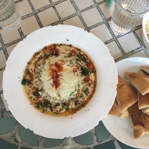 Hummus Le Ashkara at Birona Hummus Bar in Montreal