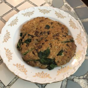 Biscuit at Birona Hummus Bar in Montreal