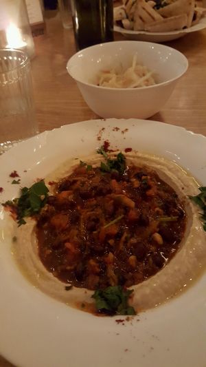 Le géorgien  at Birona Hummus Bar in Montreal