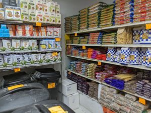 Pasta at Segal's Market in Montreal