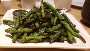 Green Beans at Happy Veggie Garden in Rowland Heights