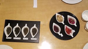 Tea Selection at Happy Veggie Garden in Rowland Heights