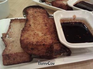 Turnip cake at Happy Veggie Garden in Rowland Heights