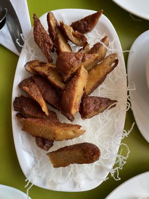 Salted crispy seitan  at Lotus Vegan Cuisine in Glasgow