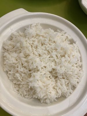 Steamed rice   at Lotus Vegan Cuisine in Glasgow