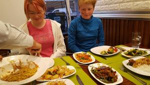 wonderful service and choice at Lotus Vegan Cuisine in Glasgow