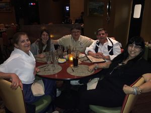 Eating with friends!!! at Paymon's Mediterranean Cafe in Las Vegas