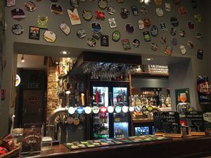 Bar inside  at Head Of Steam Quayside in Newcastle Upon Tyne