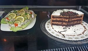 Cake at Los Vegos in Uppsala