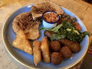 Big vegan breakfast .  at Lounges - Cordero Lounge in Frome