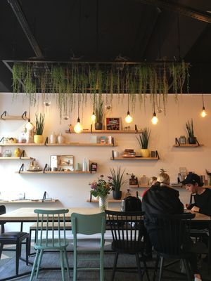 The coffee house at Madam Bakster in Ghent