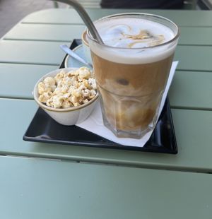 Iced Latte  at Madam Bakster in Ghent