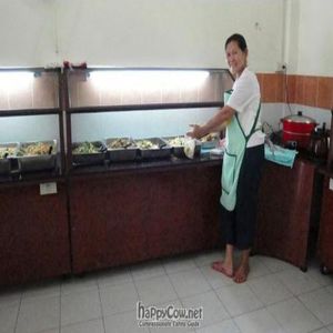 Friendly service+homemade buffet! at Khouadin Vegetarian in Vientiane