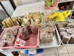 Vegan products   at Khouadin Vegetarian in Vientiane