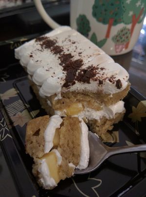 Apple Cake (From Cloud Dreaming Vegan Cake House) at SUPE Vegan - Gurney Plaza in Penang