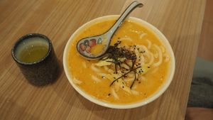 Red Sea Udon - RM12.90 (as of 2017) at SUPE Vegan - Gurney Plaza in Penang
