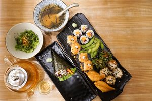 sushi at SUPE Vegan - Gurney Plaza in Penang