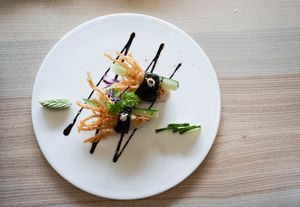 sushi at SUPE Vegan - Gurney Plaza in Penang