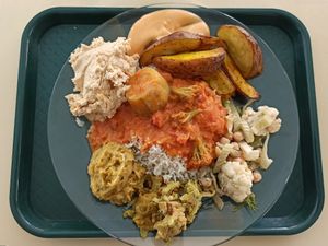 Mezze Plate at Le Myrha in Paris
