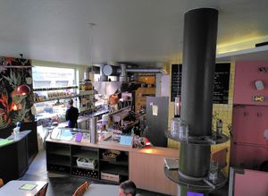 Interior at Le Myrha in Paris