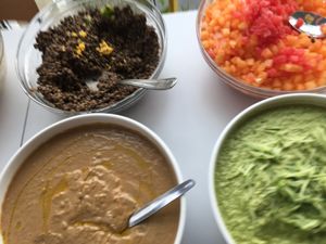 Buffet du brunch at Le Myrha in Paris