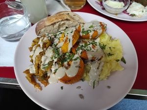 My main. Roasted butternut. Really tasty ! at Le Myrha in Paris