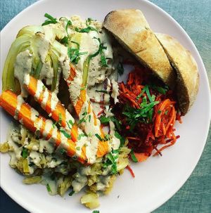 plat du jour at Le Myrha in Paris