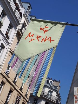Facade at Le Myrha in Paris