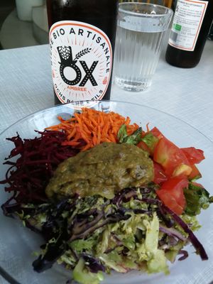 Plat de jour at Le Myrha in Paris