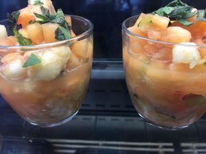 salade de fruit at Le Myrha in Paris