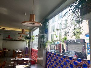 plants and wax at Le Myrha in Paris