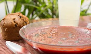 soupe du jour 3€ petite 8€ grande at Le Myrha in Paris