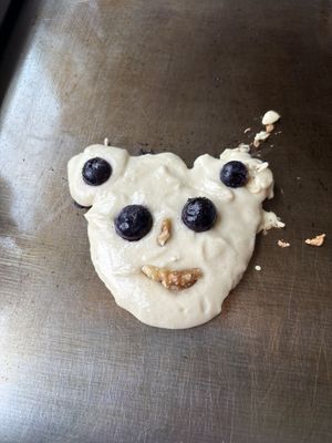 I made mickey mouse  at Pfunky Griddle in Nashville