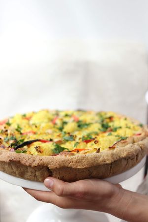 Quiche at Rawdia in Sibiu