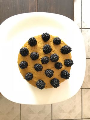 Raw cake at Taqueria Entre Zankas in Zihuatanejo