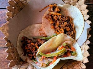 tacos at Taqueria Entre Zankas in Zihuatanejo